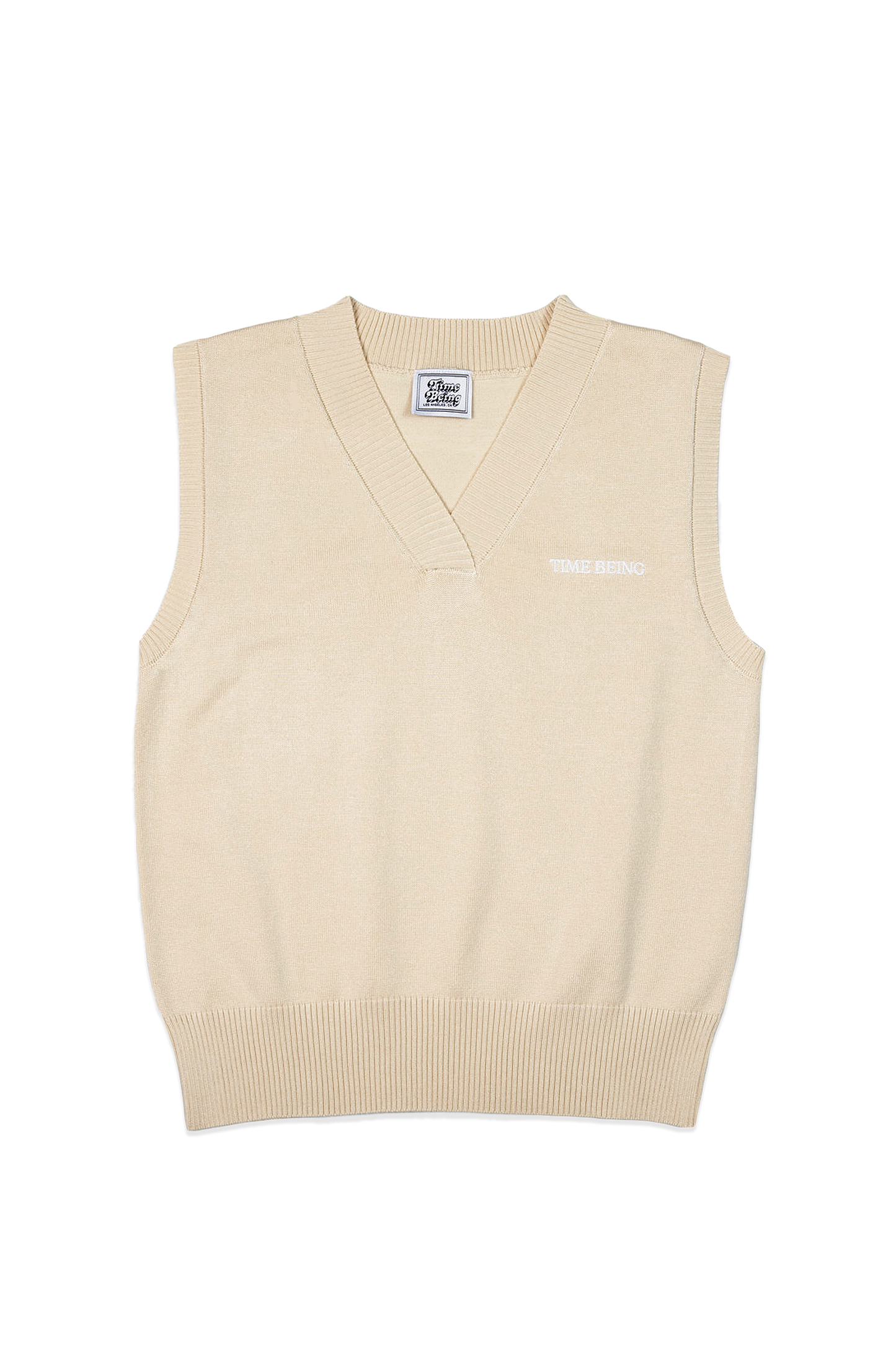 TIME BEING SWEATER VEST (BEIGE)